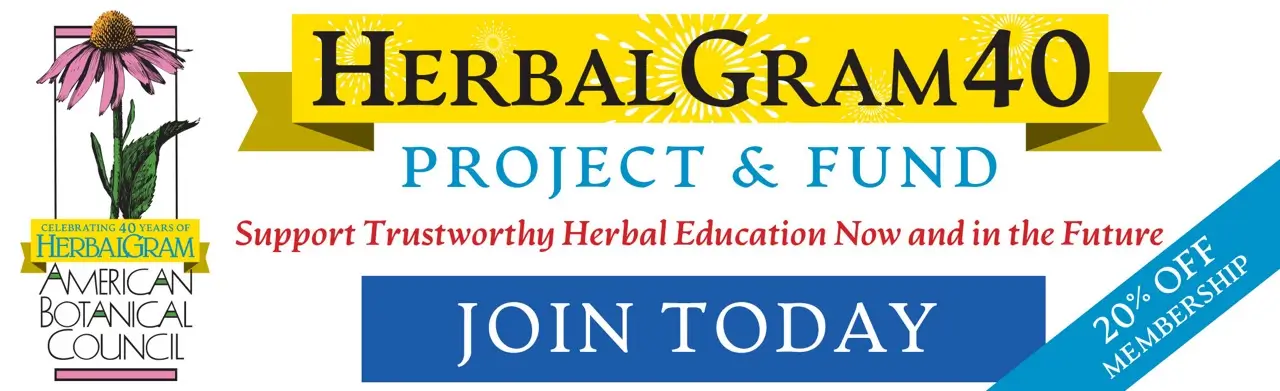 Join the American Botanical Council HerbalGram